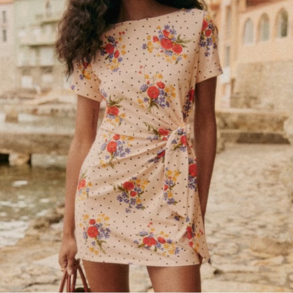 SÉZANE Pippa Short Dress Poppy